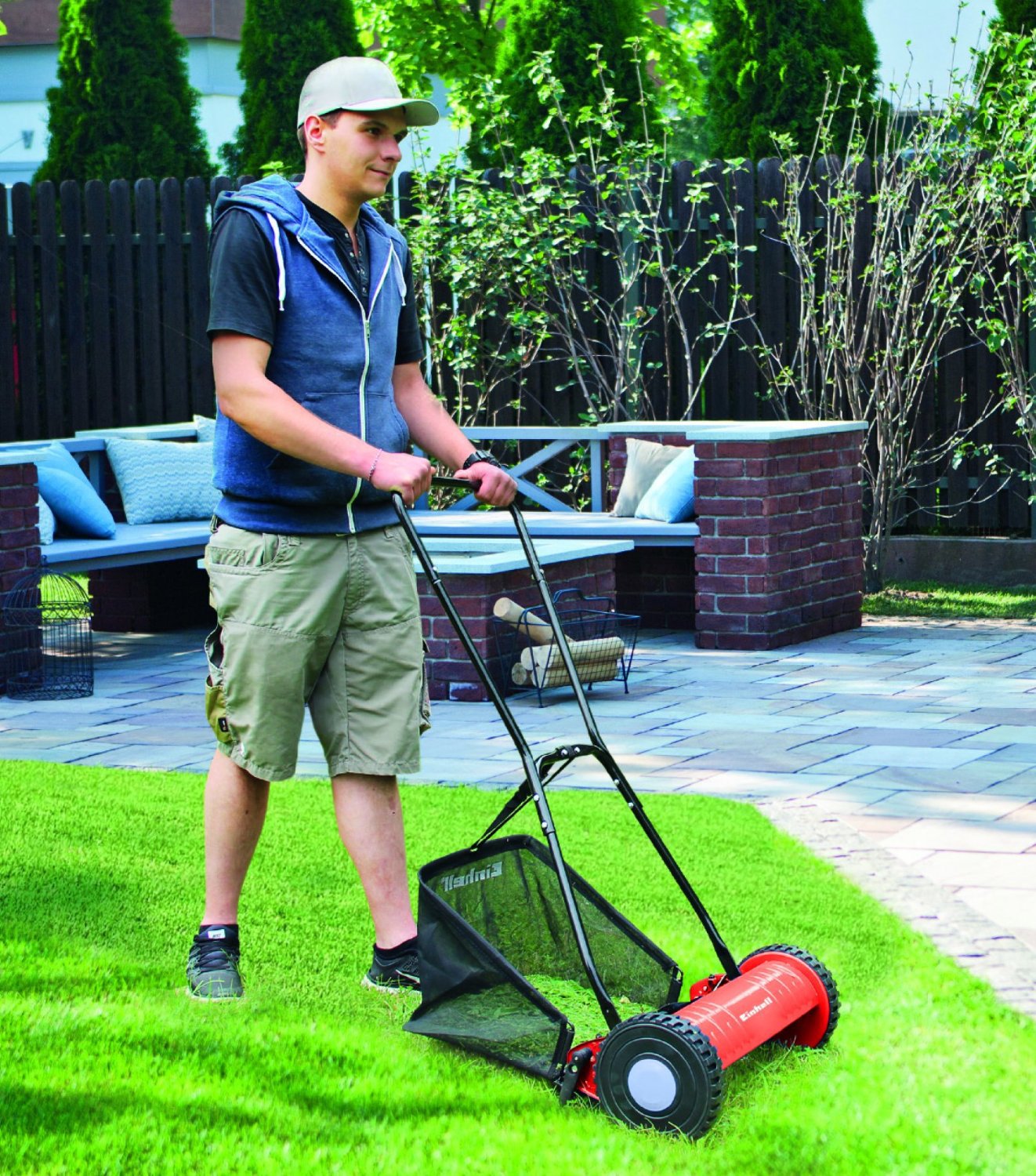 Einhell Hand Rasenmäher / amazon.de